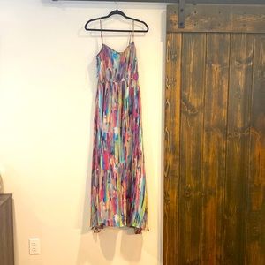 Multicolor maxi dress